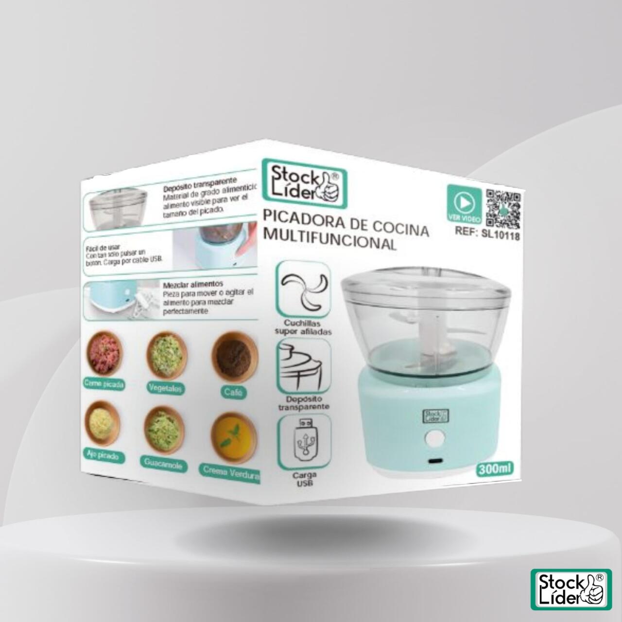 Picadora 350ml - Tu Aliado Rápido para la Cocina