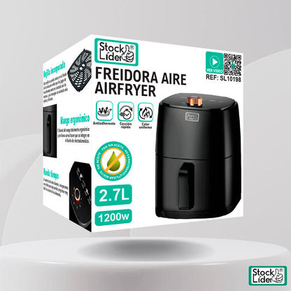 Freidora de Aire 2.7L | Cocina Sano y Rápido el Mejor Precio