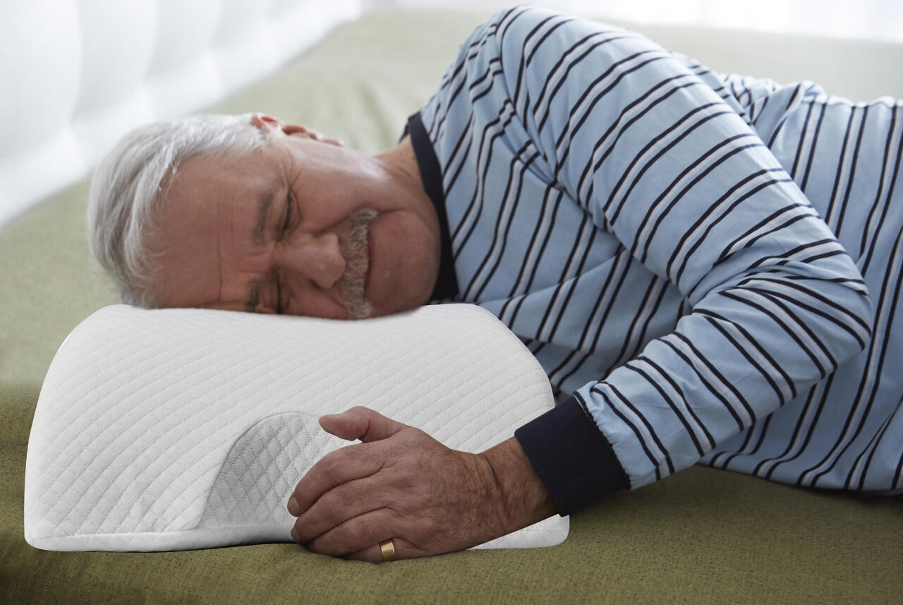 Almohada ergonómica para soporte y confort máximo