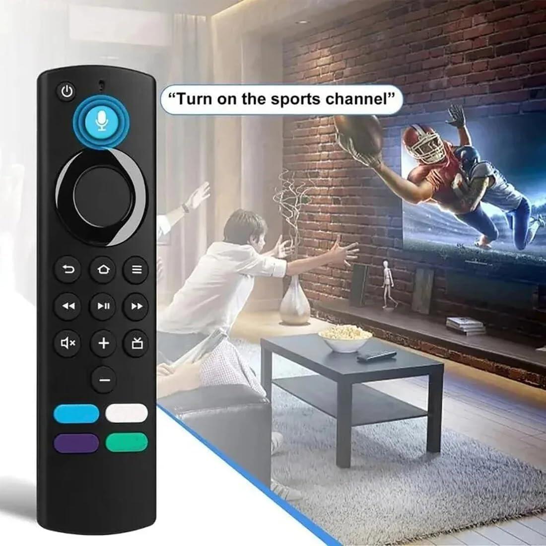 Mando a distancia con control de voz compatible con Amazon Fire TV Stick