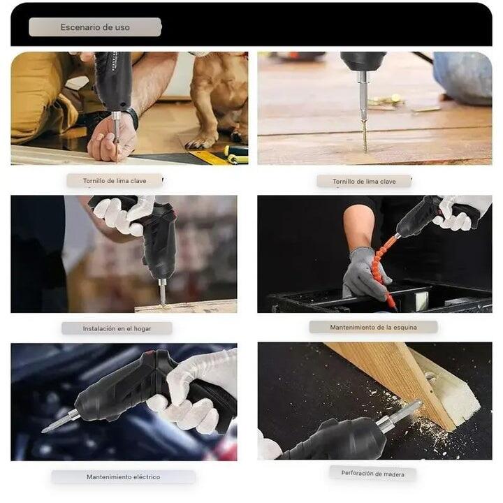Set Destornillador 47pcs | Herramientas Esenciales para Bricolaje