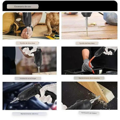 Set Destornillador 47pcs | Herramientas Esenciales para Bricolaje