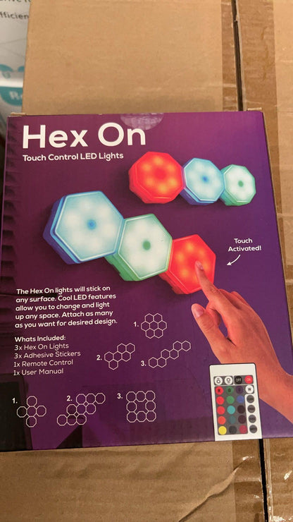 Luces Decorativas Hexagonales.